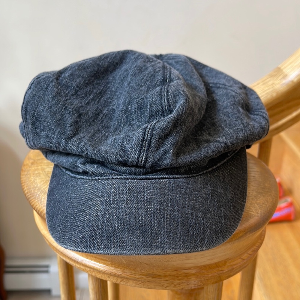 Armani exchange small medium grayish stone wash cap